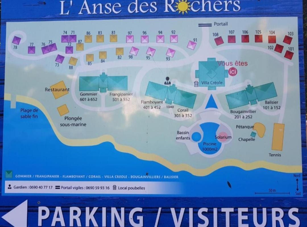 L'oiseau du Paradis vue mer Saint-Francois  Extérieur photo